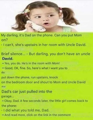 Joke of the day: Mom and Uncle David