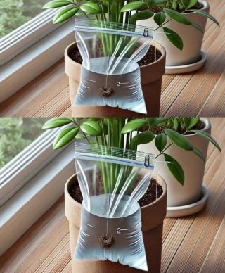 The ideal way to water plants while we’re on vacation. For vegetable gardens and potted plants