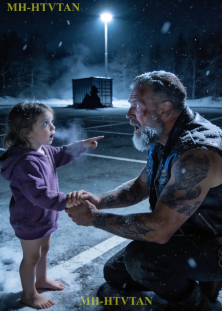 “Mommy’s in the Box” Said Barefoot Girl to Biker — What He Found Changed Everything…