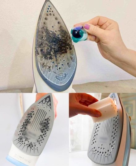 Cleaning Your Iron: The Quick 30-Second Hack You Need to Know Irons are essential household tools that get used frequently, and over time, they tend to accumulate dirt, residue, and limescale, leaving the soleplate blackened and grimy. This build-up can make the iron stick to your clothes while ironing, potentially ruining delicate fabrics or leaving marks that are difficult to remove. Fortunately, cleaning your iron doesn’t have to be a time-consuming task, and you don’t need expensive commercial cleaning products to get the job done. With a simple and effective homemade trick, you can have your iron looking and functioning like new in just 30 seconds.  In this guide, we’ll show you an easy, cost-effective method to clean your iron using a common household item—a dishwasher tablet. Say goodbye to burnt residue and limescale and restore your iron’s smooth glide with this fast and straightforward cleaning hack.  Why You Need to Clean Your Iron After multiple uses, irons can accumulate limescale and dirt on the soleplate, especially if you use hard water or steam settings frequently. The blackened spots on the iron are not just unsightly but also dangerous for your clothes, as they can leave marks or cause the iron to stick to delicate fabrics. Regular maintenance is essential to ensure smooth, efficient ironing and to extend the life of your iron.  While there are various chemical cleaners on the market designed specifically for cleaning irons, they are often costly and may not always deliver the desired results. Instead, a simple homemade solution can be just as effective and much more budget-friendly.  The 30-Second Cleaning Trick You don’t need to spend hours scrubbing your iron or investing in pricey products. With just a dishwasher tablet, some vinegar, and a few basic tools you likely already have at home, you can have your iron sparkling clean in no time. Here’s how to do it.  What You’ll Need: