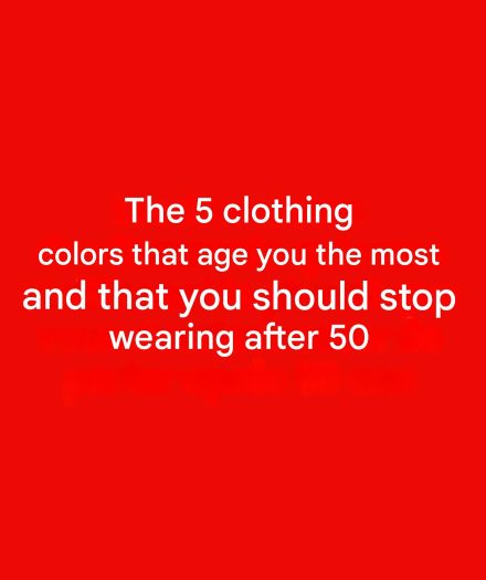 5 colors to avoid after 50: they can dull your glow