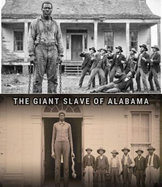 Samson’s Curse: The 7’2 Slave Giant Who Broke 9 Overseers’ Spines Before Turning 25 (Alabama, 1843)