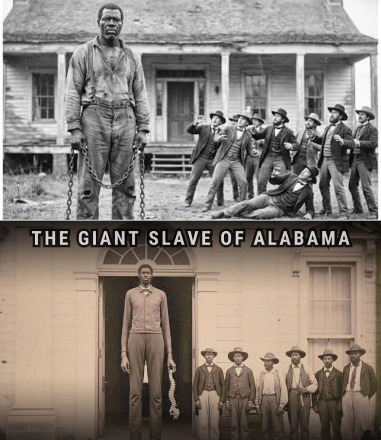 Samson’s Curse: The 7’2 Slave Giant Who Broke 9 Overseers’ Spines Before Turning 25 (Alabama, 1843)