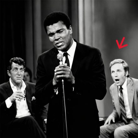 Dean Martin jokingly asked Muhammad Ali to sing — what happened next went down in television history.