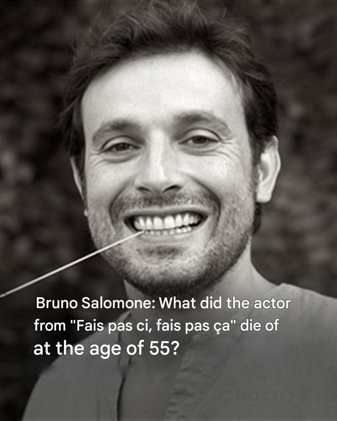 Bruno Salomone passed away at the age of 55; the actor had a relationship with Julie Gayet.