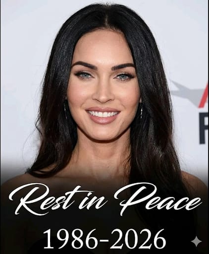 Sudden death: Megan Fox passes away. Full story in the first comment.