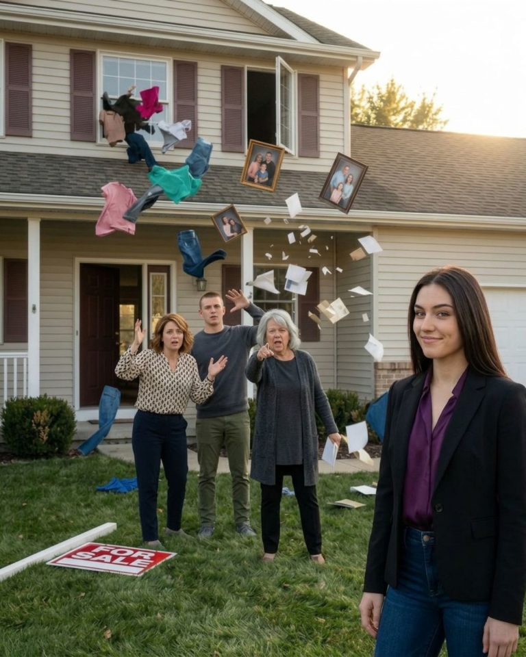 My mother gave me 24 hours to leave so my sister could move out, threatening to evict me. The next day, they threw my things onto the lawn. I left laughing: I’d prepared for a month, and they were about to be stunned.